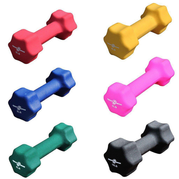 Mancuernas Encauchetadas En Neopreno – Sportfitness Varias