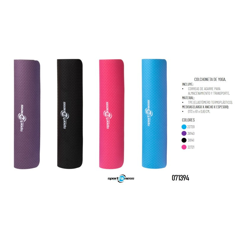 COLCHONETA YOGA EM3025 – 071394