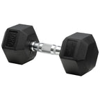 Mancuerna Encauchetada Hexagonal – De 4lb A 80lb