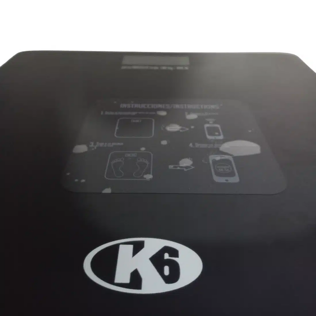 Báscula Digital con Bluetooth K6