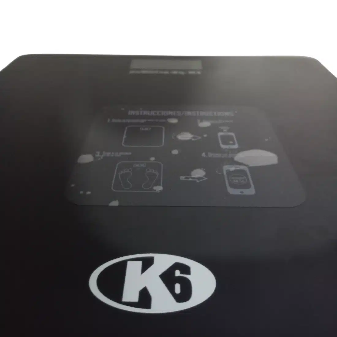 Báscula Digital con Bluetooth K6