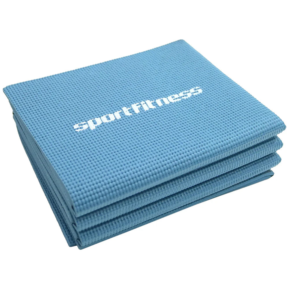 Colchoneta Para yoga Plegable azul