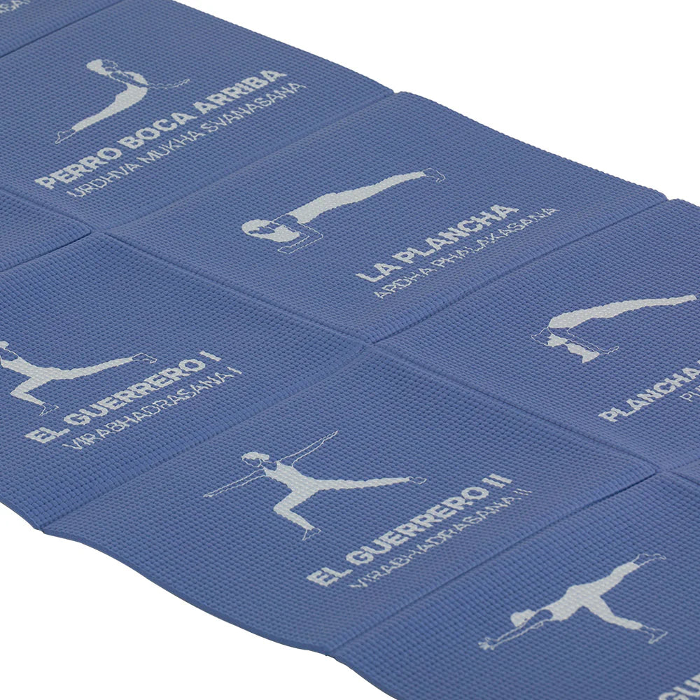 Colchoneta Para yoga Plegable Morado