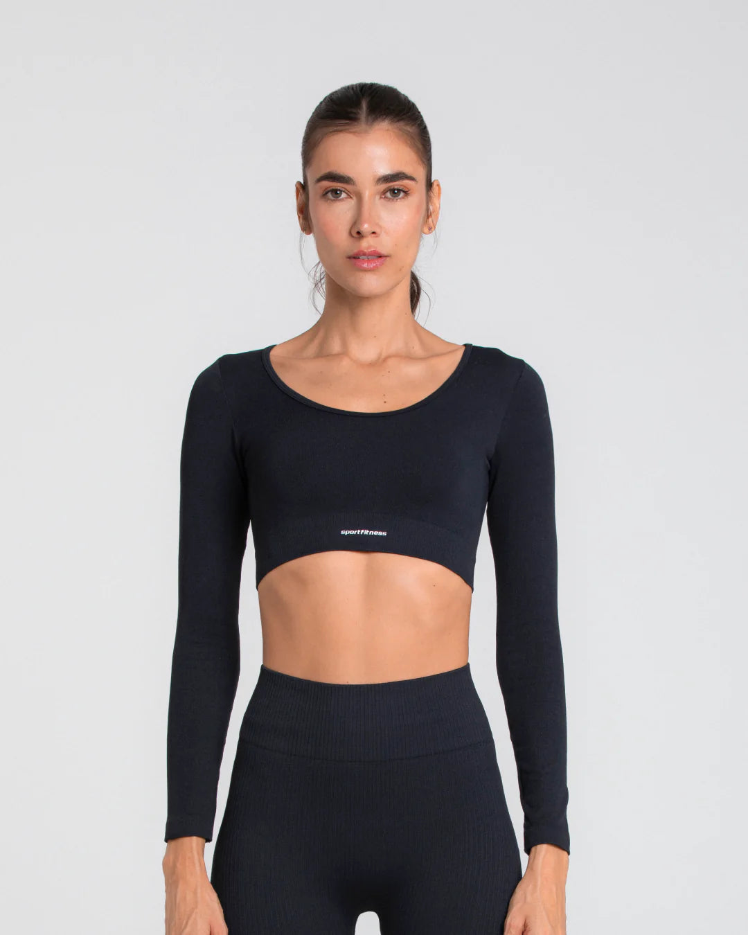 Top Seamless Shake Negro