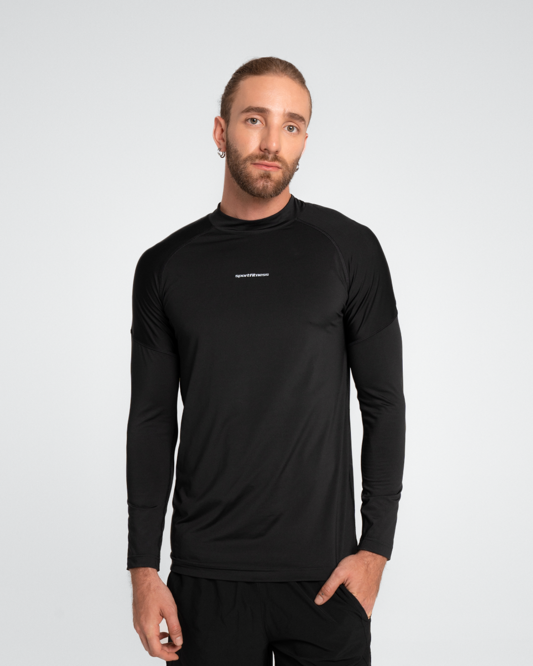 Camiseta Manga Larga Shelter Negro