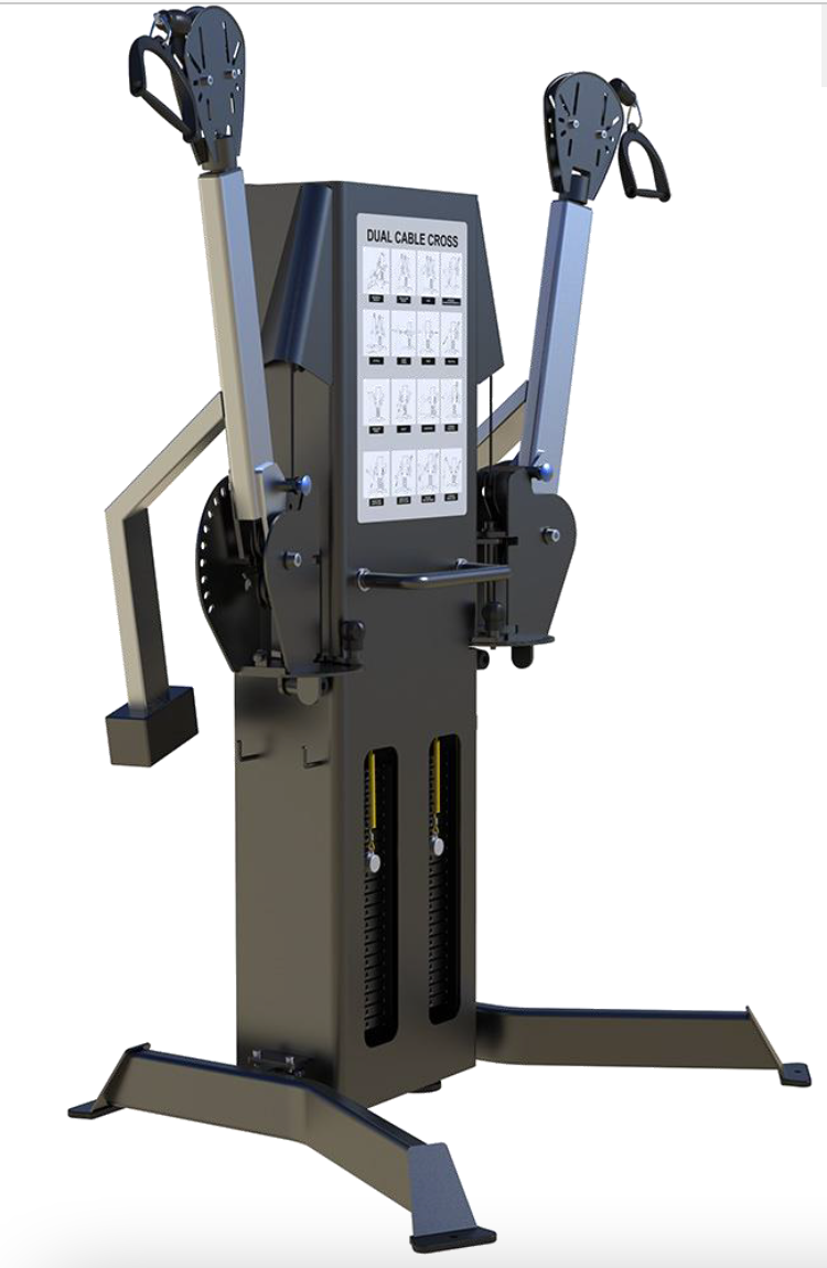 Polea Dual Isolateral MAX II D605 - Sport Fitness 071811