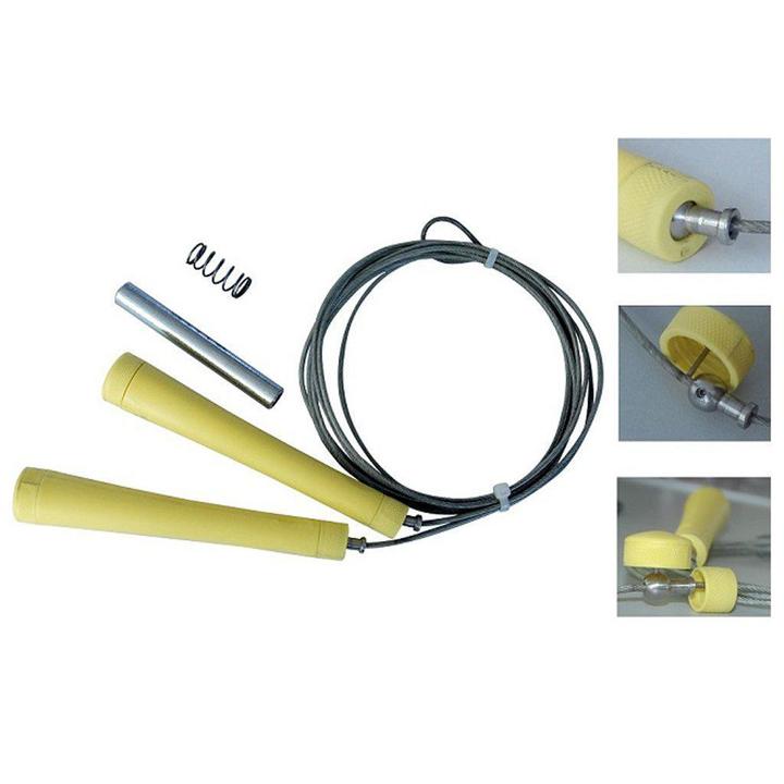 Lazo Rápido De Salto Guaya 3mm*40gr - Sport Fitness 71518