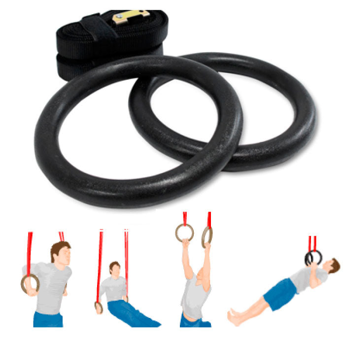 Anillos En Resina Gimnasio RS1001 - Sport Fitness 71559