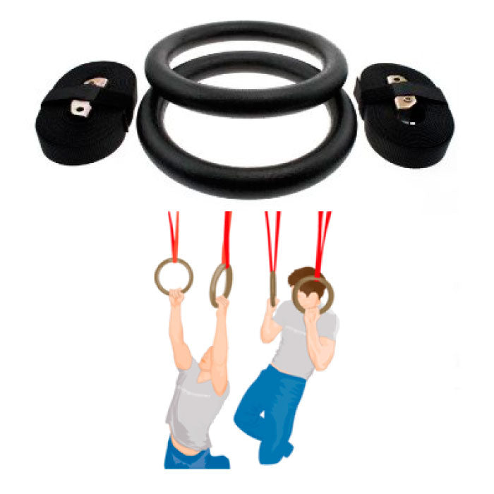Anillos En Resina Gimnasio RS1001 - Sport Fitness 71559