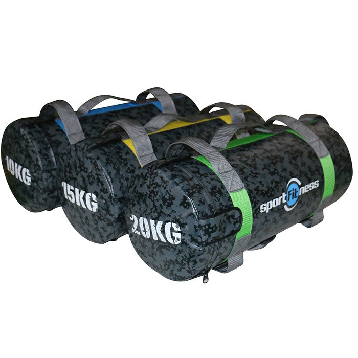 Bolsas De Poder De 10KG A 20KG Color Militar Varias Opciones – Sport Fitness 9138